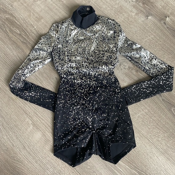 Weissman Other - Weismann metallic costume dance wear leotard suit‎